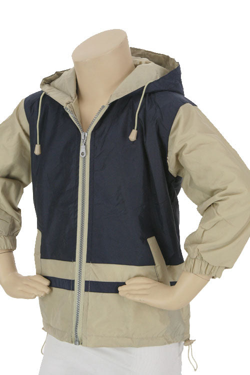 Nylon jacket with Sherpa linning