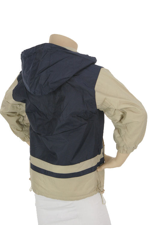 Nylon jacket with Sherpa linning