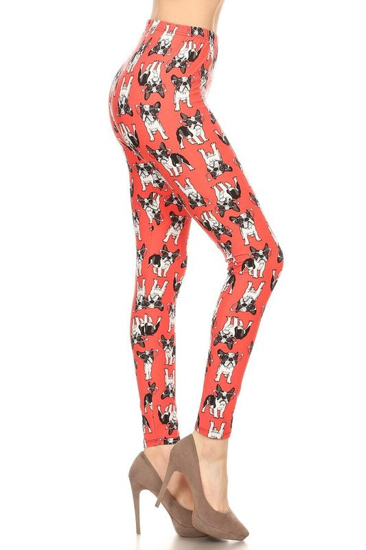 French bulldog Legging