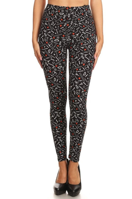 School supplies print