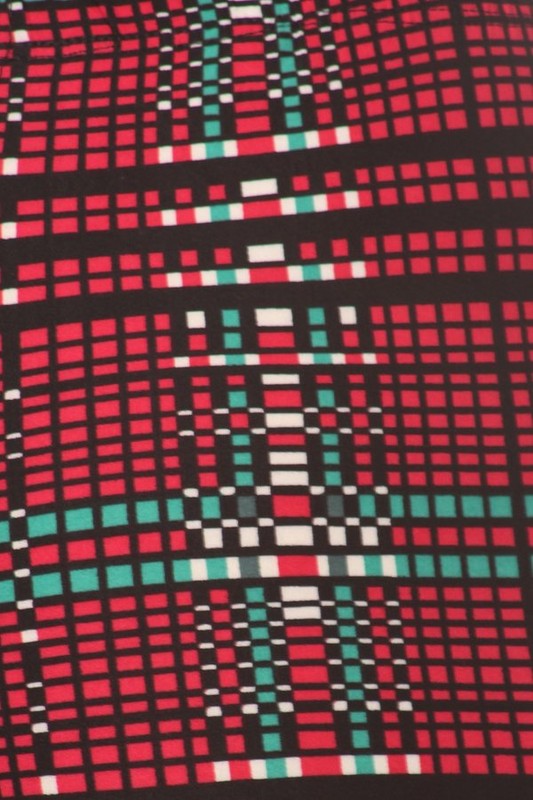 plus size print leggings