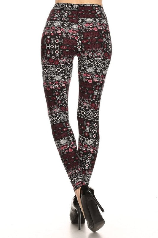 Mixed chinoiserie print