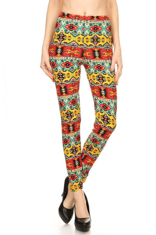 Multicolored native print