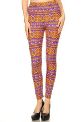 Abstract floral print