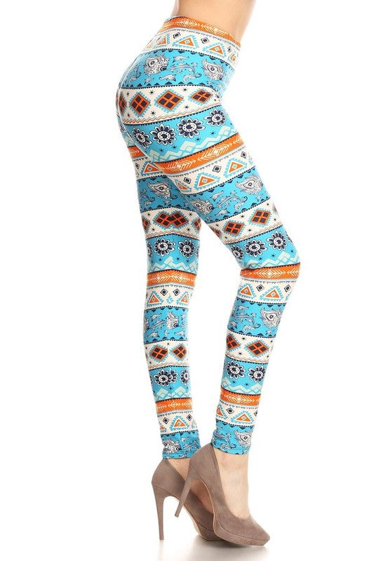 Border tapestry print