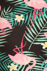 Tropical flamingo print