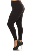 Thumbnail of ADULT PLUS SOLID LEGGINGS