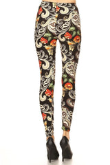 Abstract floral print