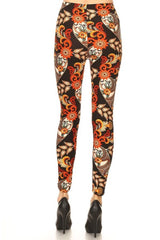 Abstract paisley print