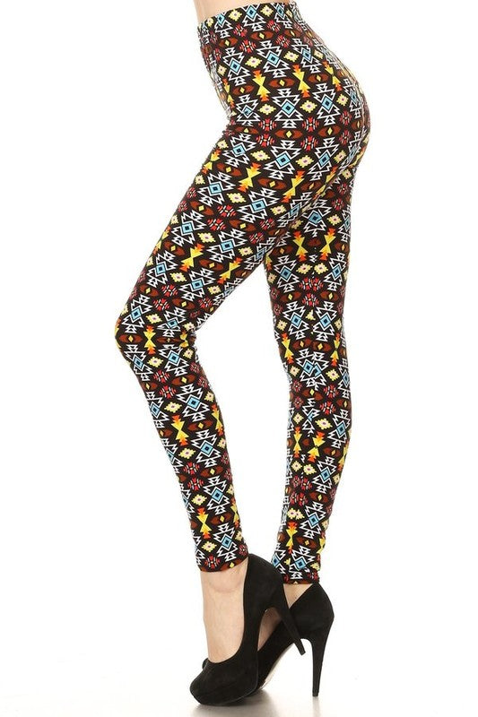 Multicolored native print