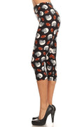 Thumbnail of Football print Capri leggings