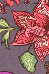 Abstract floral print