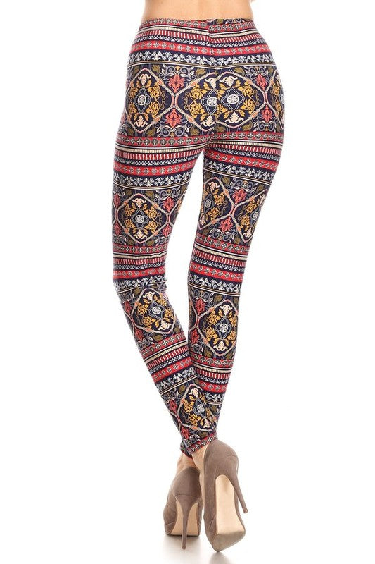 Border tapestry print