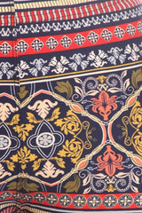 Border tapestry print