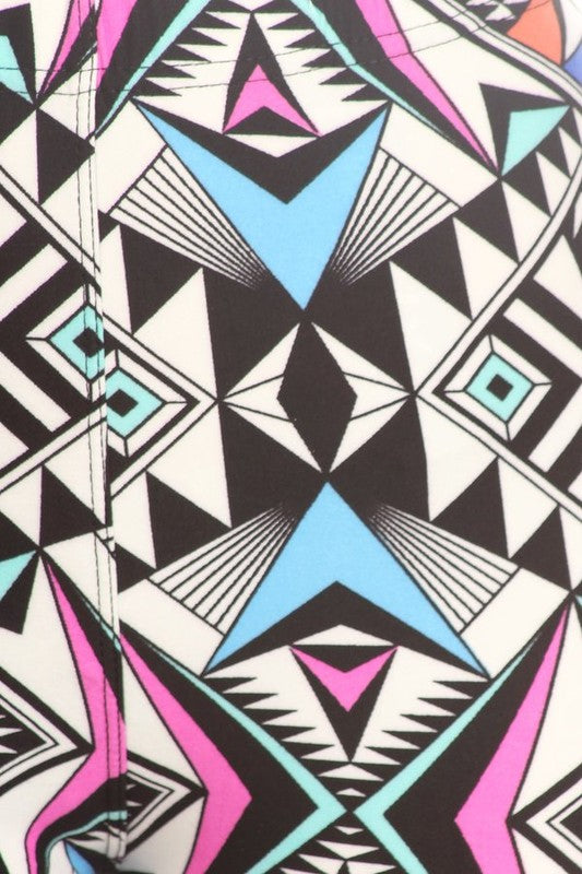Geo pattern print