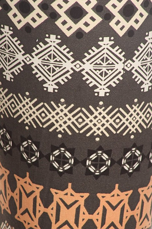 Tribal pattern print