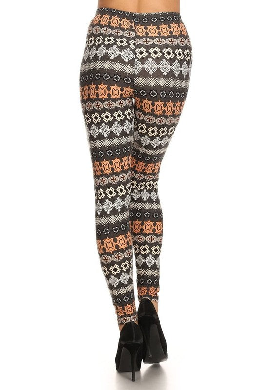 Tribal pattern print