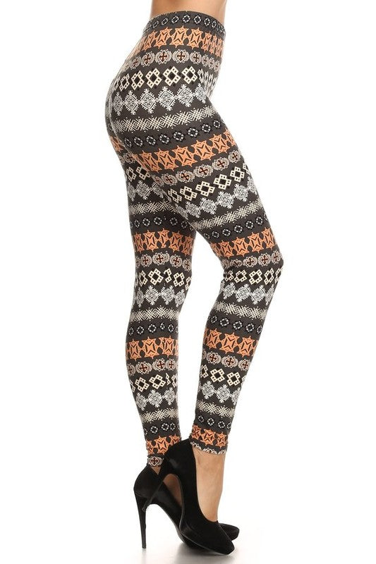 Tribal pattern print