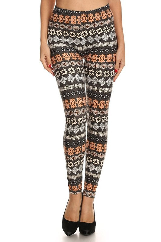 Tribal pattern print