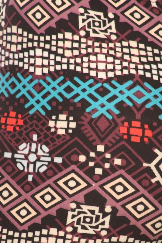Mixed tribal print