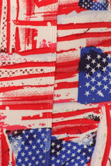 American flag print