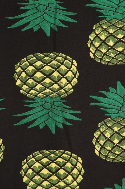 MAXI SKIRT Pineapple print