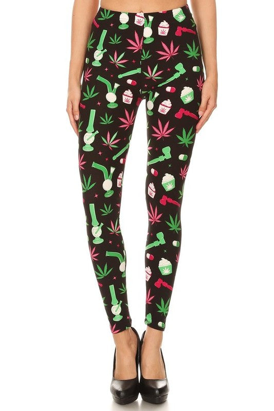 cannabis leggings
