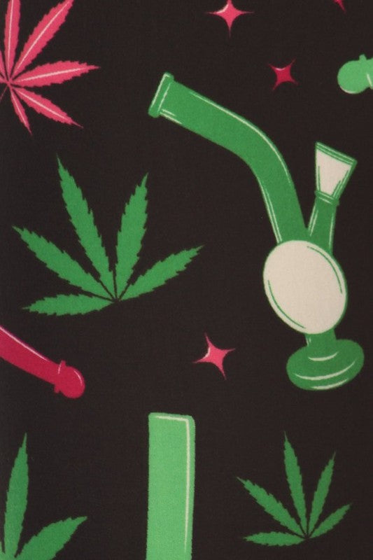 cannabis leggings