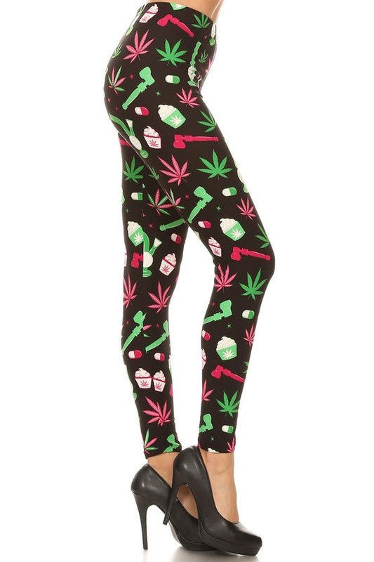 cannabis leggings