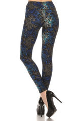 Graphic print pattern leggings