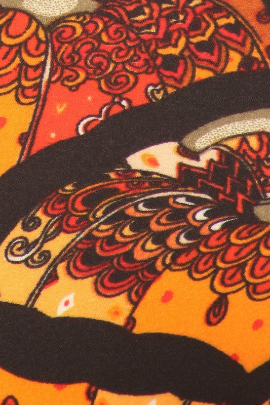 paisley PUMPKINS print