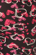 Thumbnail of Heart printed, high waisted, capri