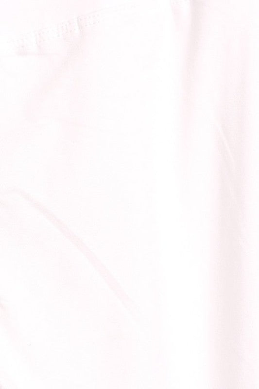 High rise, solid leggings