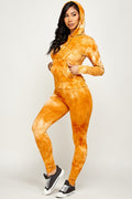 Thumbnail of TIE DYE PRINT HOODIE SETS