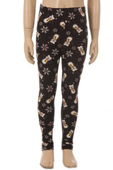 Snowflake, penguin print