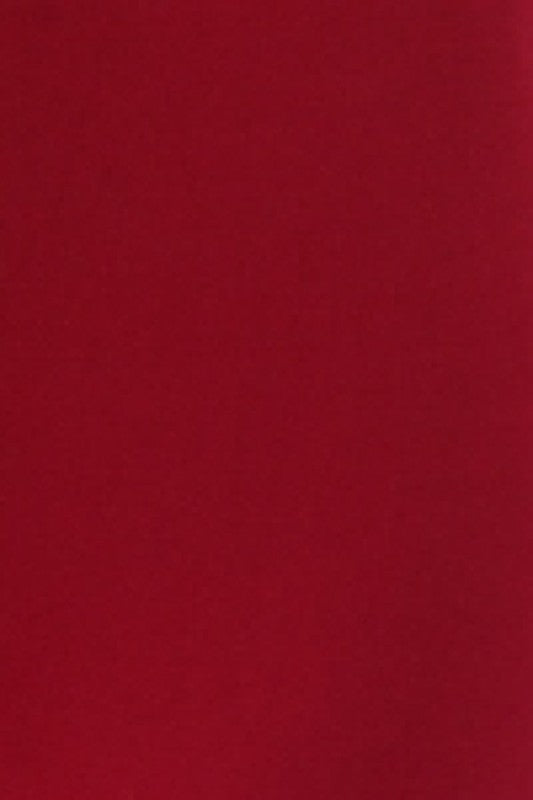 Solid color, slim fit, high waist pants