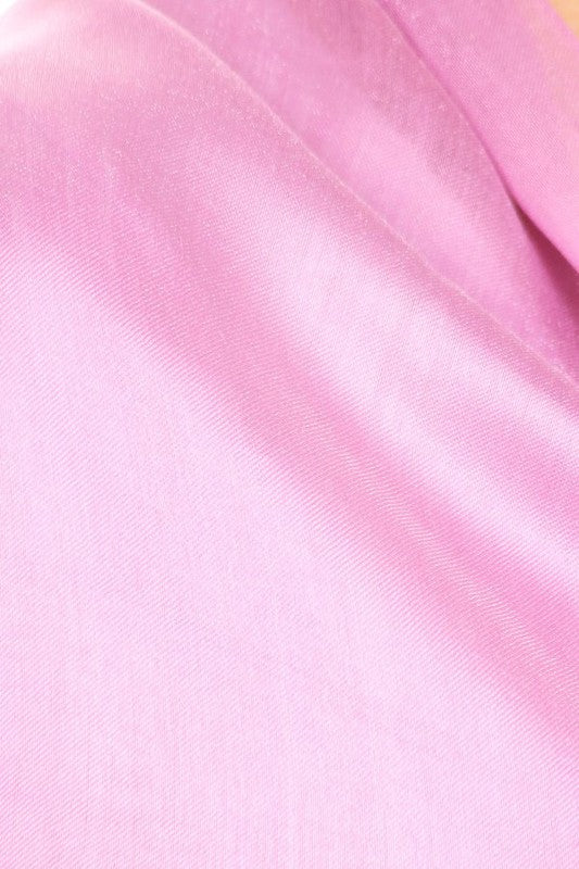 Solid sheer scarf