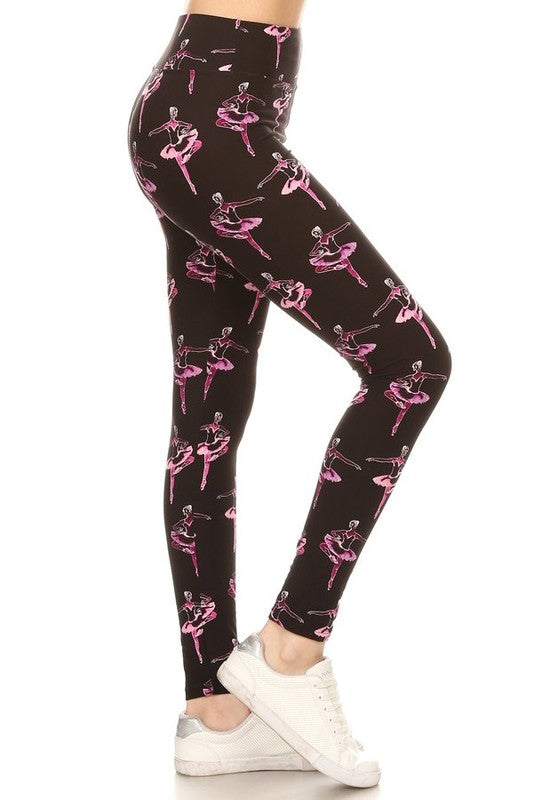 Estampado de bailarina