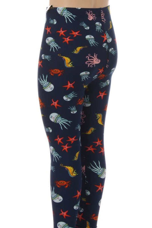 Ocean creature print