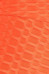 Textured high waisted leggings with cropped hem