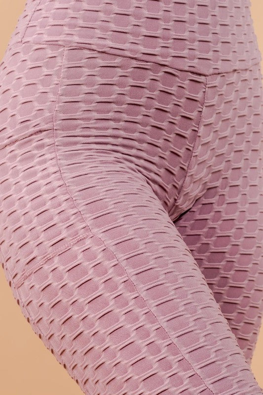 BUTT LIFT TEXTURED  BIKER SHORT