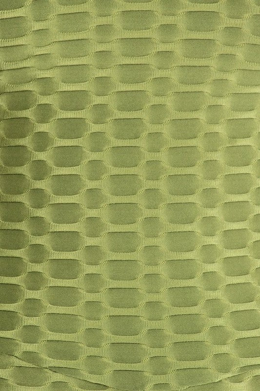 BUTT LIFT TEXTURED  BIKER SHORT