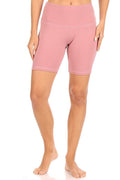 Thumbnail of Solid active shorts with high waist