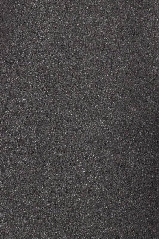 Solid active shorts with high waist