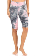 Thumbnail of Tie dye knee length shorts