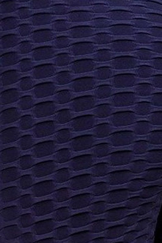 PLUS SIZE Solid high rise, fitted leggings