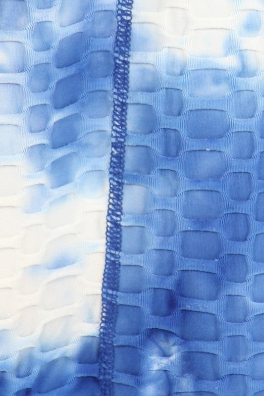 Tie dye print 2 piece set