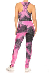 Tie dye print 2 piece set