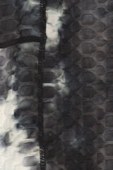 Tie dye print bodycon jumpsuit