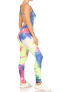 Thumbnail of Tie dye print bodycon jumpsuit
